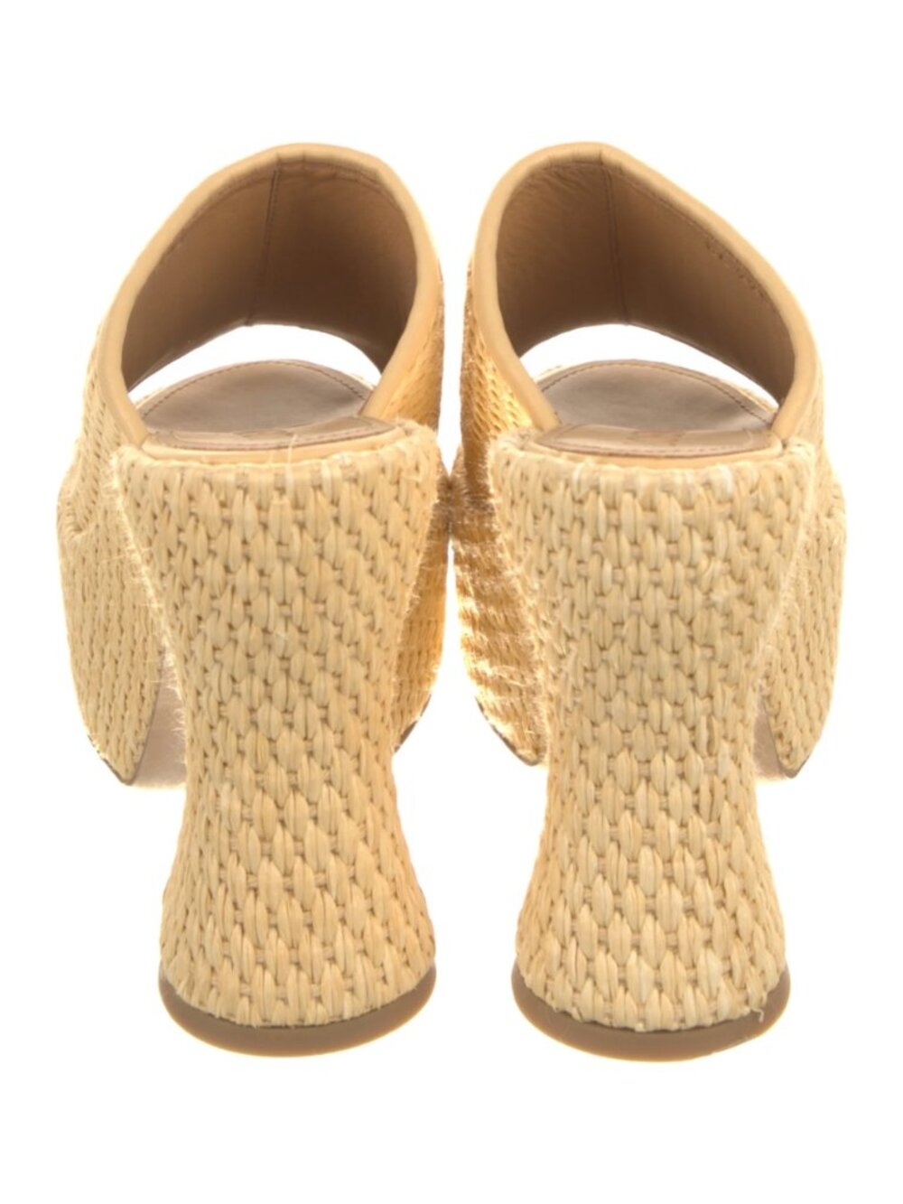 Loewe Platform Raffia Mules - Picture 3 of 5